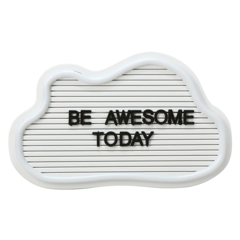 LED cloud message board 10.5in x 6.5in