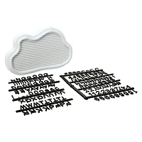 LED cloud message board 10.5in x 6.5in