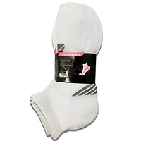 Juniors Zone Athletic Quarter Crew Socks 6-Pack