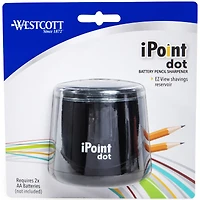 Westcott® iPoint Dot Battery Powered Pencil Sharpener