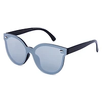 rimless cat-eye sunglasses
