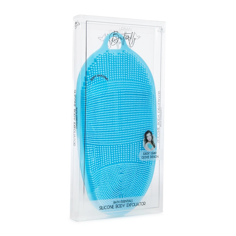 silicone body exfoliator brush