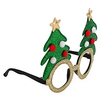 sparkly holiday novelty eye glasses