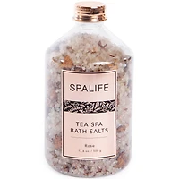 tea spa bath salts 17oz - rose