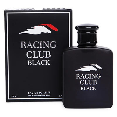racing club black eau de toilette 3.4oz