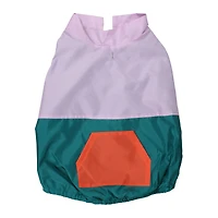 dog purple windbreaker jacket - medium