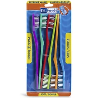 dr. fresh® toothbrush 6-pack