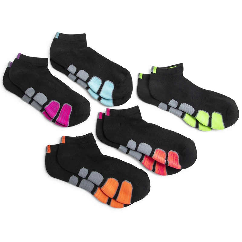 series-8 fitness™ ladies performance low-cut socks 5-pack