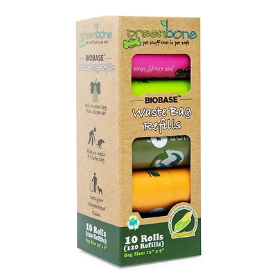 greenbone™ pet waste bag refills 10-pack