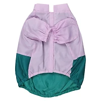 dog purple windbreaker jacket - medium