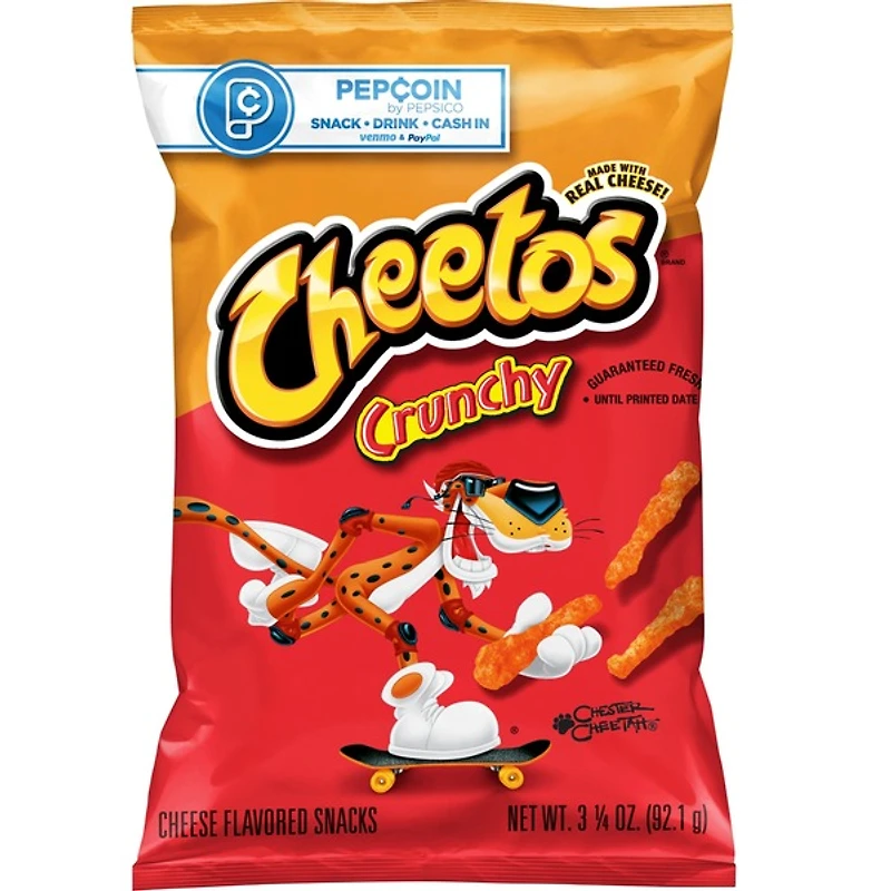 cheetos® crunchy cheese flavored snacks 3.25oz
