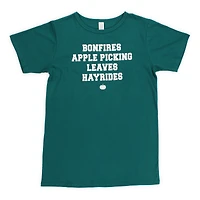 fall things graphic tee