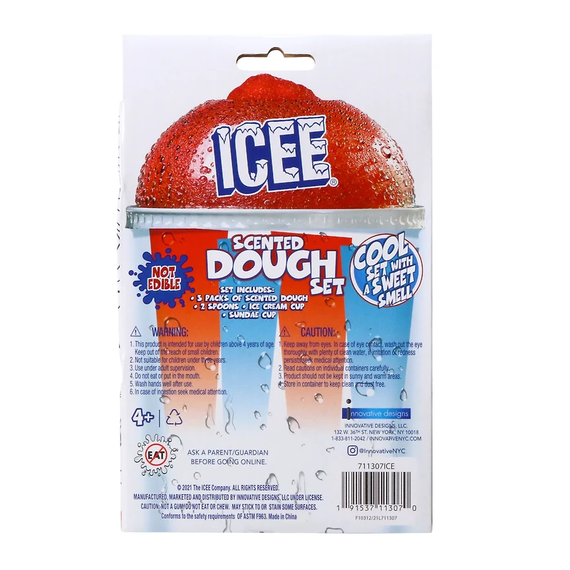 icee® scented dough play set