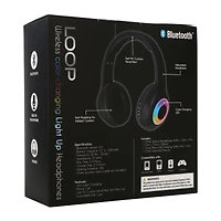 loop LED 2-in-1 bluetooth®/wired headphones with mic