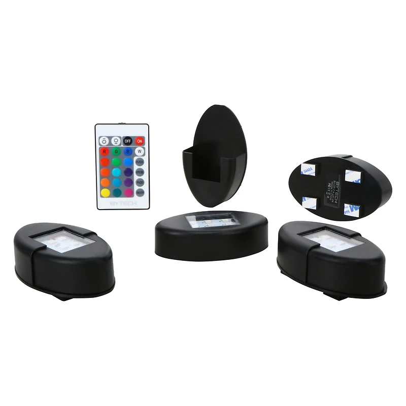 battery-operated car rock lights 4-pack