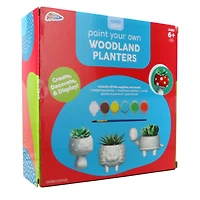 Paint Your Own Planter DIY Kit - Woodland
