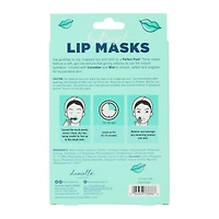 perfect pout hydrogel lip masks 5-pack - cucumber & mint