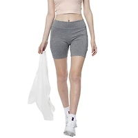 juniors gray bike shorts