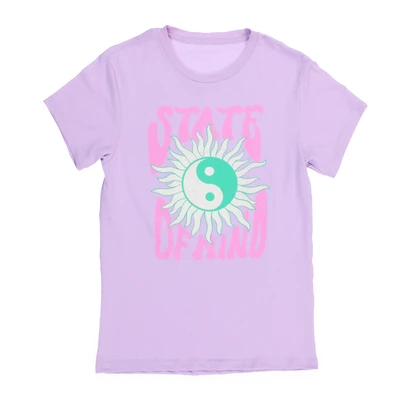 yin yang state of mind graphic tee - large