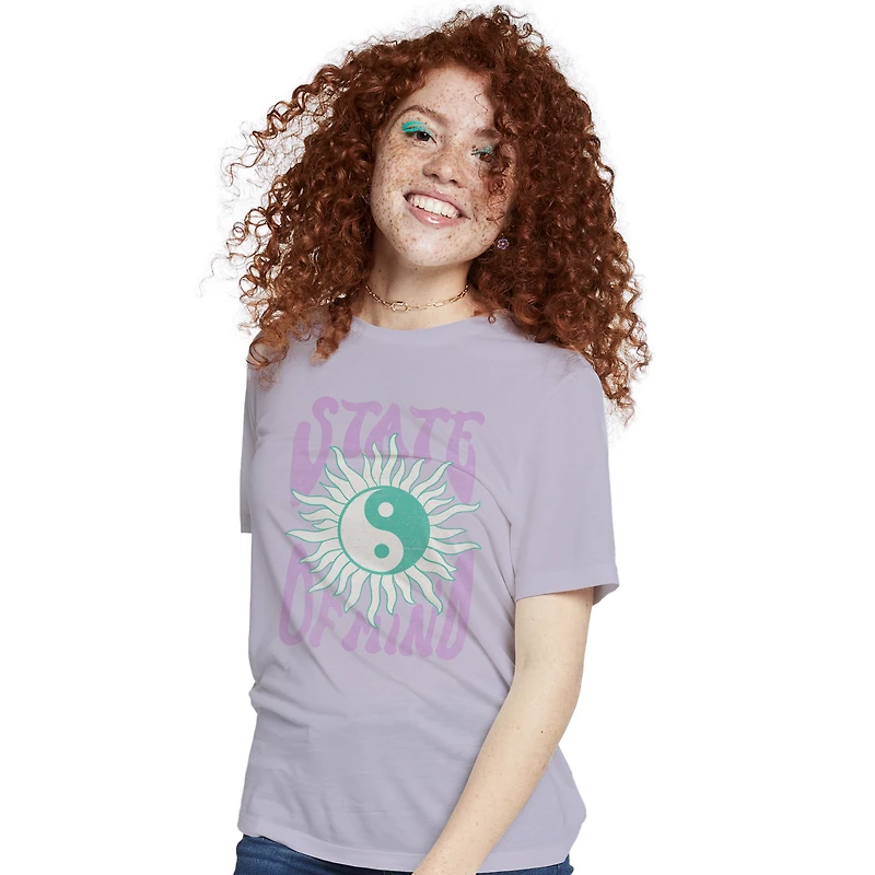 yin yang state of mind graphic tee - large