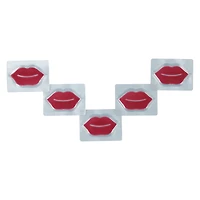 perfect pout hydrogel lip masks 5-pack - shea butter & vanilla