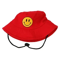 smiley face bucket hat for dogs