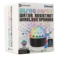disco party water-resistant LED wireless speaker