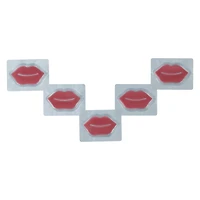 perfect pout hydrogel lip masks 5-pack - collagen & cinnamon