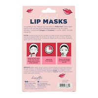perfect pout hydrogel lip masks 5-pack - collagen & cinnamon