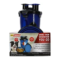 coleman® pet food & water containers 3-piece set