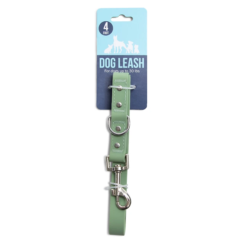 4ft silicone pet leash