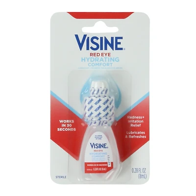 visine® red eye hydrating comfort eye drops 0.28 fl.oz