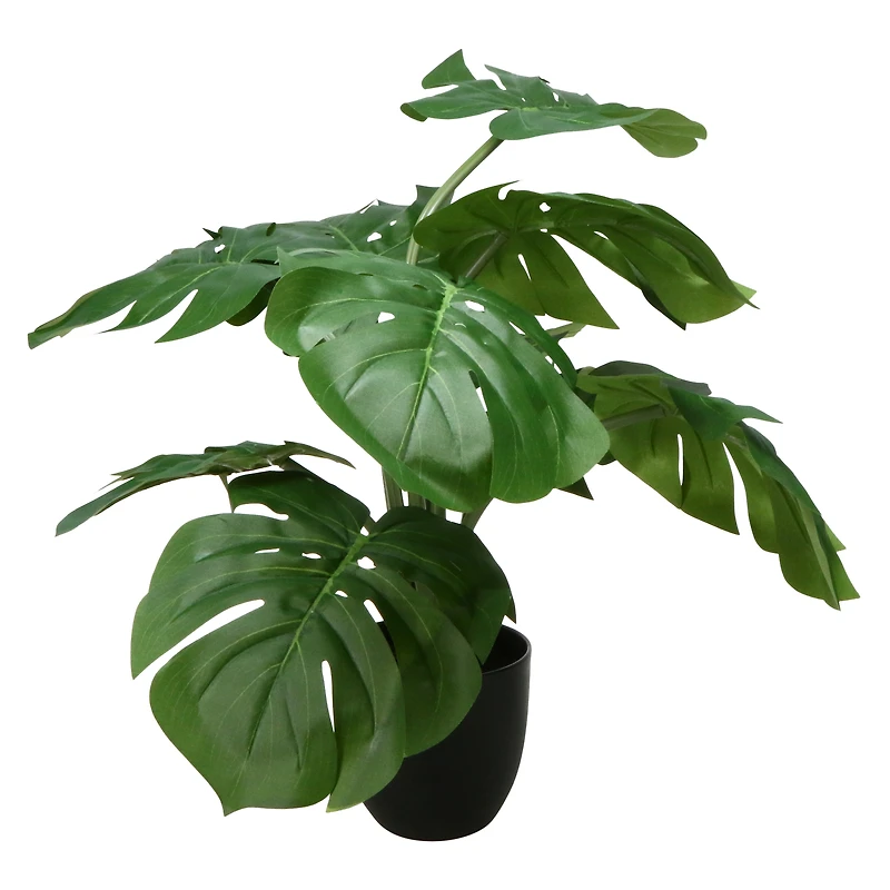 extra large faux monstera plant 27in