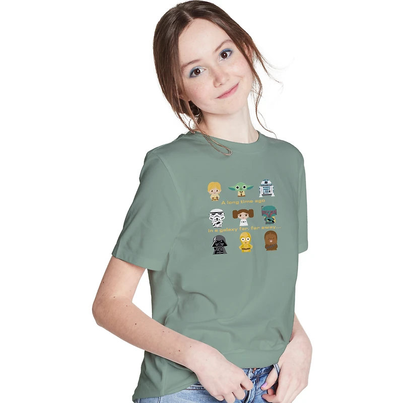 kid's star wars™ characters cartoon graphic tee