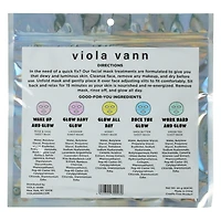 viola vann 5 facial sheet masks set