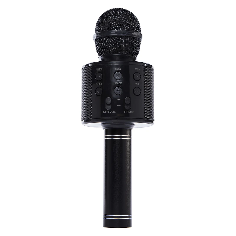 popstar dancing LED bluetooth® karaoke microphone