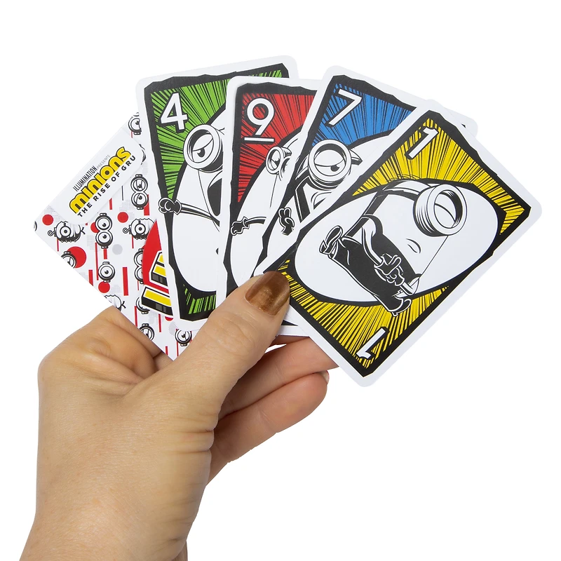 uno® minions: the rise of gru card game