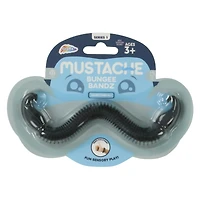 grafix® mustache bungee bandz sensory fidget toy