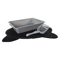 cat litter box starter set