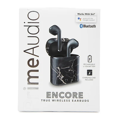 Bluetooth® Earbuds W/ Mic & Pattern Charging Case