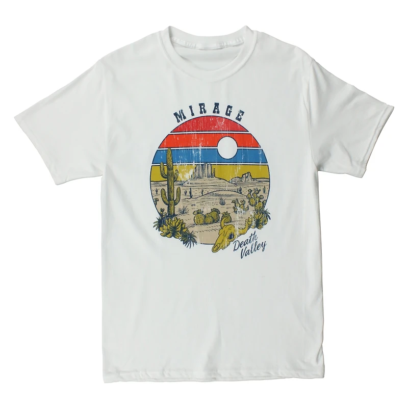 death valley mirage graphic tee