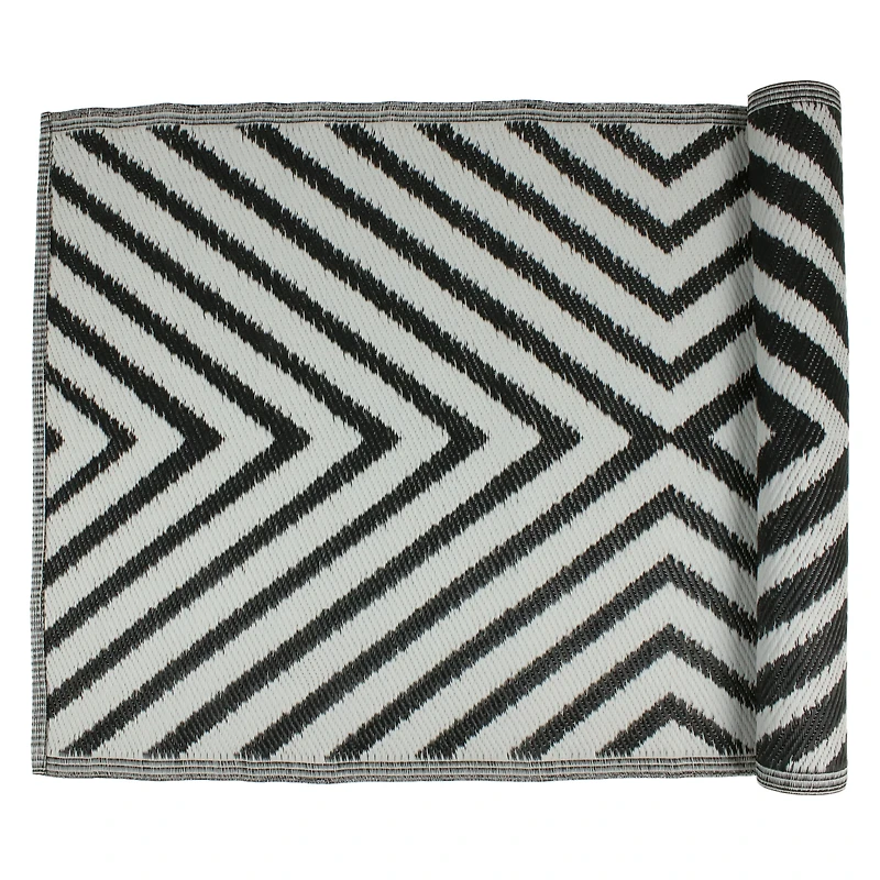 outdoor runner rug - circle