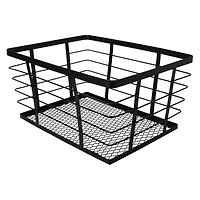 metal storage basket 12in x 9in