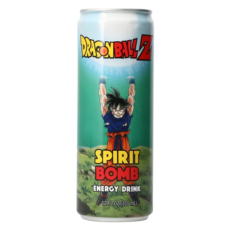 dragon ball z spirit bomb energy drink 12oz