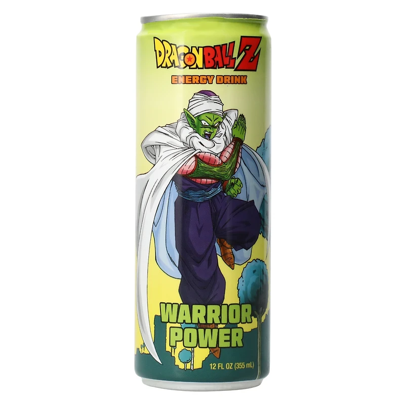 dragon ball z warrior power energy drink 12oz