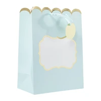 medium scallop edge gift bag 9in x 7in