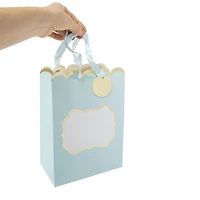 medium scallop edge gift bag 9in x 7in