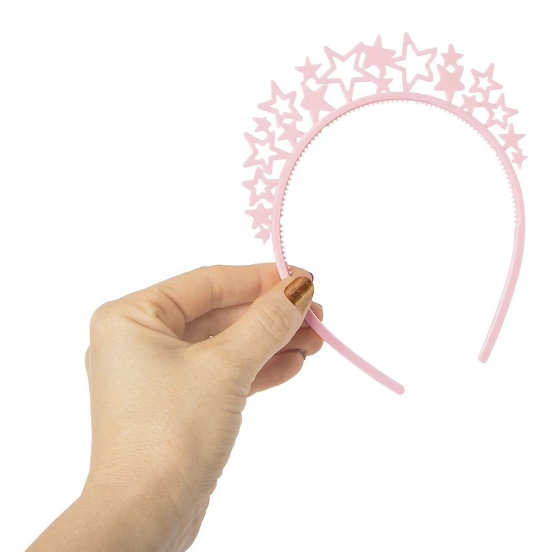 star tiara headband 2-pack