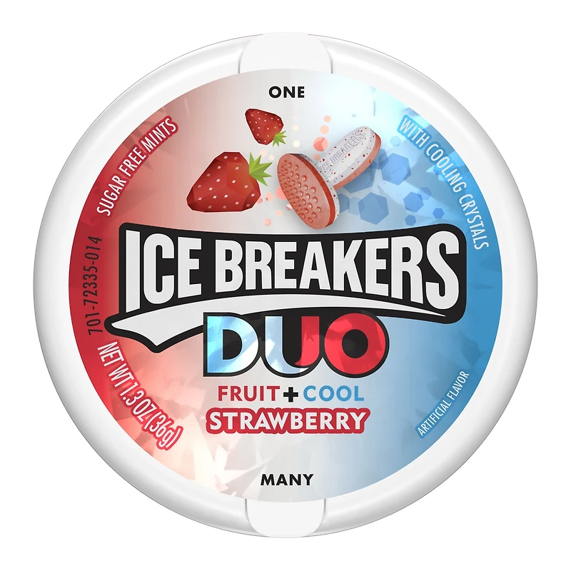 Ice Breakers® Duo Sugar-Free Mints 1.3oz - Strawberry