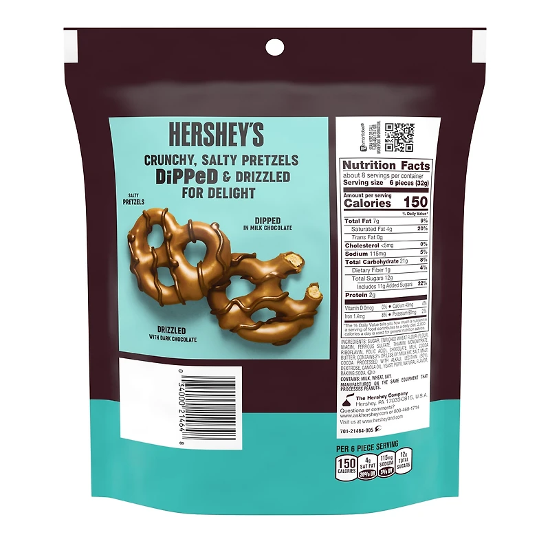 hershey's® dipped pretzels 8.5oz
